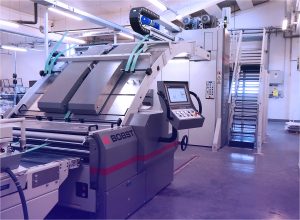 Bobst foliostar kasirozogep